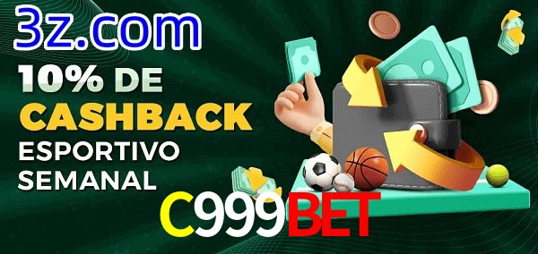 10% de bônus de cashback na C999Bet